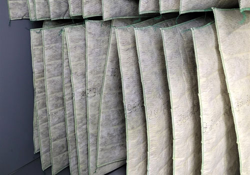 Asbesthaltige Floor-Flex-Platten mit asbesthaltigem, schwarzem Kleber
